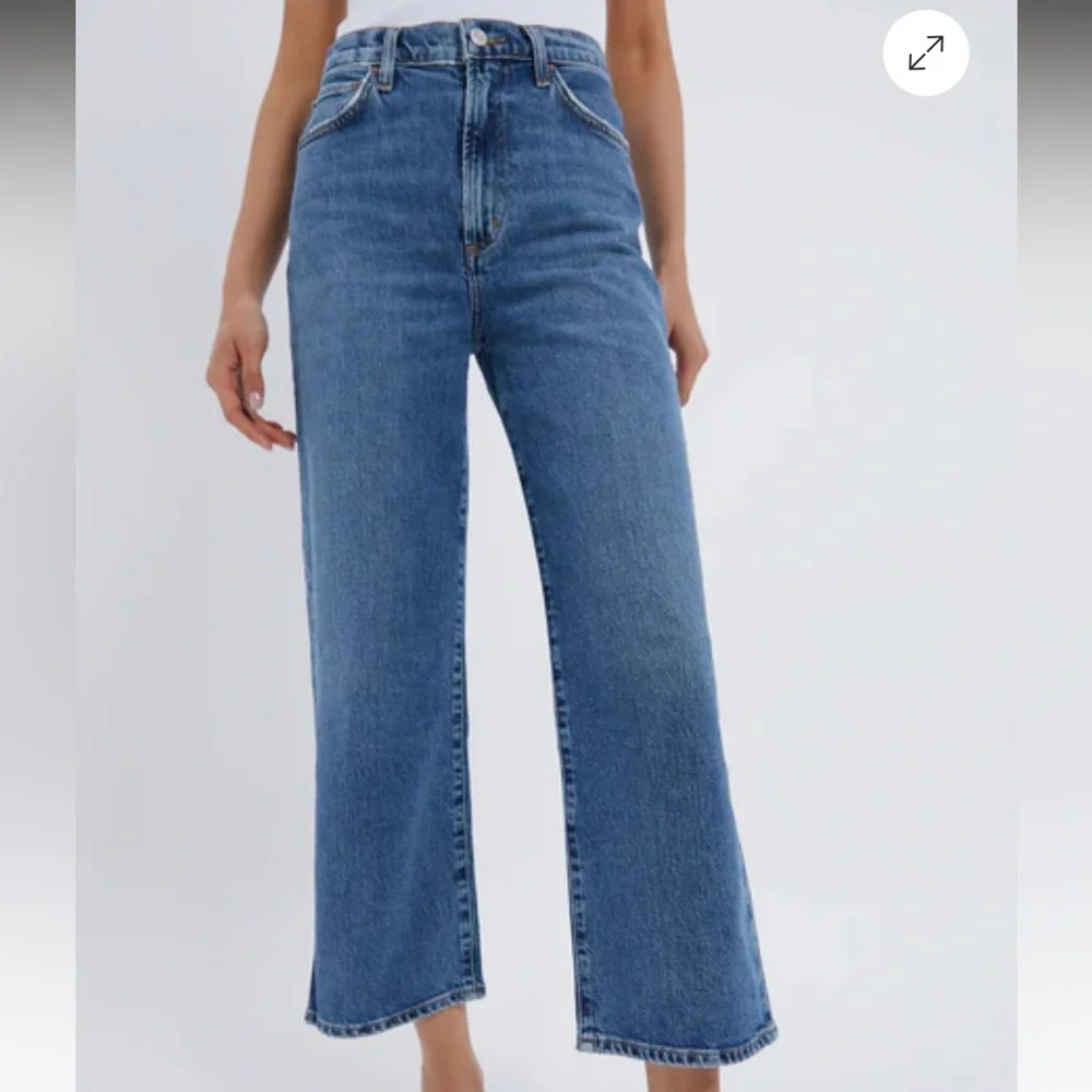 Agolde Harper High Rise Crop Jeans Size 27 - Picture 1 of 6